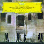 Hans Werner Henze - Versuch Uber Schweine + Essay On Pigs + Concerto Per Contrabasso
