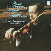 Faure - Sonata No.1 In A Major, Op.13 + Debussy - Sonata In G Minor + Franck - Sonata In A Major