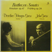 Beethoven - Sonates Kreutzer Op.47 + Fruhling Op.24