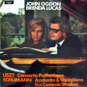 Liszt - Concerto Pathetique + Schumann - Andante & Variations + Six Canonic Studies