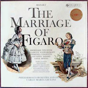 Mozart - The Marriage Of Figaro (Le Nozze Di Figaro) [4LP Boxset] [The Earliest Press With Maroon Box]