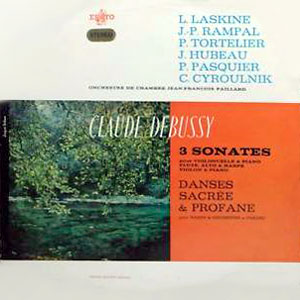 Claude Debussy - 3 Sonates Pour Violoncelle & Piano + Pour Flute, Alto & Harpe + Violon & Piano
