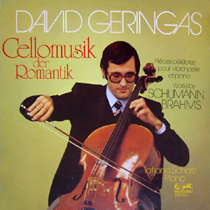 Cellomusik Der Romantik : Pieces Celebres Pour Violoncelle Et Piano, Works By Schumann & Brahms