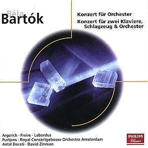Bela Bartok - Konzert Fur Orchester + Konzert Fur Zwei Klavier, Schlagzeug & Orchester