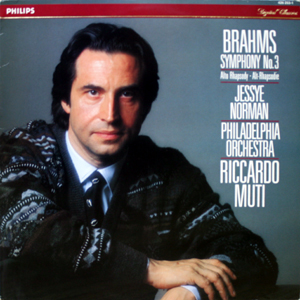 Brahms - Symphony No.3 + Alto Rhapsody