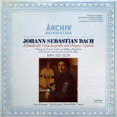 J.S. Bach - 3 Sonaten Fur Viola Da Gamba Und Obligates Cembalo BWV 1027-1029