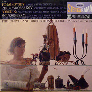 Tchaikovsky - Capriccio Italien + Rimsky-Korsakov - Capriccio Espagnol + Brodin - Polovtsian Dances + Moussorgsky - Prelude, Act 1 "Khovantschina"