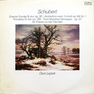 Schubert - Grande Sonte B-Dur Op.30 + Andantino Varie H-Moll Op.84 Nr.1 + Rondeau D-Dur Op.138 + Trois Marches Heroiques Op.27