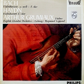 J.S. Bach - Violin Concertos In A Minor And In E Major + Haydn - Violin Concerto In C Major