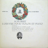 Schubert - L'oeuvre Pour Violon Et Piano Integrale 1