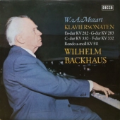 Mozart - Klaviersonaten Es-Dur KV282 + G-Dur KV283 + C-Dur KV330 + F-Dur KV332 + Rondo A-Moll KV511