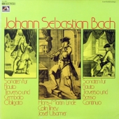 J.S. Bach - Sonata Fur Flote Und Obligates Cermbalo Nr.1 h-moll BWV 1030 + Sonate Fur Flote Und Basso Continuo Nr.3 E-dur BWV 1035 [Sealed Copy]