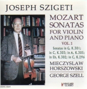 Mozart - The Fifteen Sonatas For Violin And Piano Vol. 1 [Gold CD]