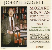 Mozart - The Fifteen Sonatas For Violin And Piano Vol. 4 [Gold CD]