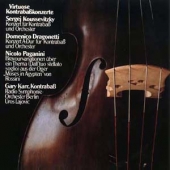 Virtuose Kontrabassmusik : Sergej Koussevizky + Domenico Dragonetti - Konzert Fur Kontrabass Und Orchester