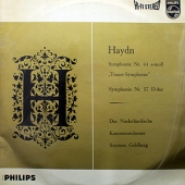 Haydn - Symphony No. 44 In e-moll + Symphony No. 57 In D-dur
