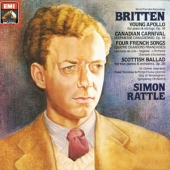 Britten - Young Apollo + canadian Carnival + Four French songs + Scottish Ballad