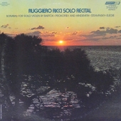 Bartok + Stravinsky + Prokofiev + Hindemith - Ruggiero Ricci Solo Recital