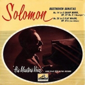 Beethoven - Piano Sonatas No. 14 Op. 27, No. 2 'Moonlight' + No. 26 Op. 81a 'Les Adieux' [10 Inch LP]
