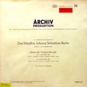 J.S. Bach - Suiten Fur Violoncello Solo Nr.1 G-Dur BWV 1007 + Nr.2 D-Moll BWV 1008