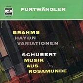 Brahms - Variationen uber en Thema Von Haydn Op. 56a + Schubert - Musik aus 'Rosamunde' Op. 26 [10 Inch LP]
