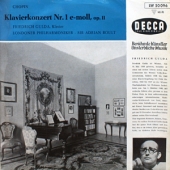 Chopin - Klavierkonzert No. 1 e-moll Op. 11 [10 Inch LP]