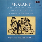 Mozart - Divertimento in D-dur KV 205 + Marsch in D-dur KV 290 + Vassation in B-dur KV 99