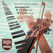Mozart - Klavierquartette No. 1 g-moll KV 478 + No. 2 Es-dur KV 493