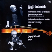 Paul Hindemith - Vier Virtuose Werke Fur Bratsche
