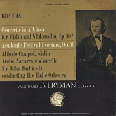 Brahms - Concerto For Violin And Cello, Op.60