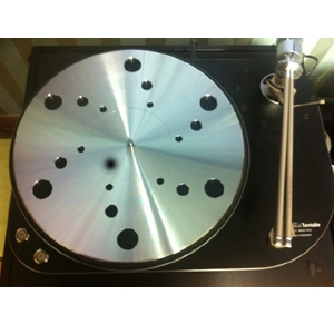MJ-12 : Oyaide 12 Inch Turn Table Seat + BR-ONE : Oyaide Ultra Thin Anti Vibration Turntable Rubber Sheet 1mm (오야이데 턴테이블 매트) [당일 발송 가능]