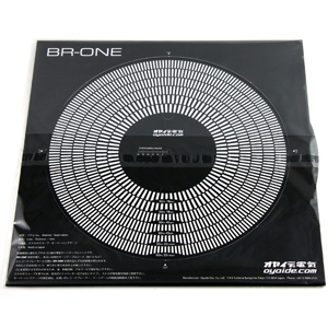MJ-12 : Oyaide 12 Inch Turn Table Seat + BR-ONE : Oyaide Ultra Thin Anti Vibration Turntable Rubber Sheet 1mm (오야이데 턴테이블 매트) [당일 발송 가능]