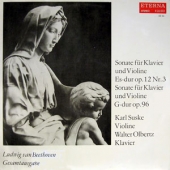 Beethoven - Sonate Fur Klavier Und Violine Es-Dur Op.12 Nr.3 + G-Dur Op.96