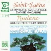 Saint-Saens - Symphonie Avec Orgue + Poulenc - Concerto Pour Orgue