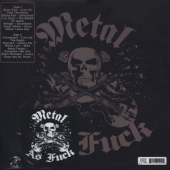 Metal As Fuck [Blue Vinyl] [With A Bonus Patch & Button] [Limited-Numbered Edition]