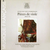Louis De Caix D'Hervelois - Pieces De Violes 1708 & 1731