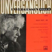 Ludwig Van Beethoven - Trio D-Dur Fur Pianoforte, Violine Und Violoncello, Op.70 Nr.1 "Geistertrio" [10 Inch LP]