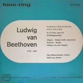 Beethoven - Sonate Fur Klavier Und Violine Nr.5 D-Dur, Op.24 "Fruhlingssonate" [10 Inch LP]