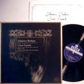 Brahms - Sonaty Pro Housle A Klavir C. 1-3 + Franck - Sonaty A Dur Pro Housle A Klavir [2LP Boxset]