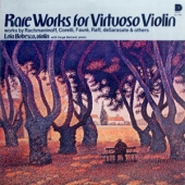 Rare Works Virtuoso Violin : Works By Rachmaninoff, Corelli, Faure, Raff, Sarasate (Aka-Charm & Violin) [Sealed Copy]