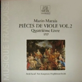 Marin Marais - Pieces De Viole Vol.2 : Quatrieme Livre 1717