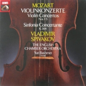 Mozart - Violinkonzerte : Violin Concertos Nos.1-5 + Sinfonia Concertante [3LP Boxset]
