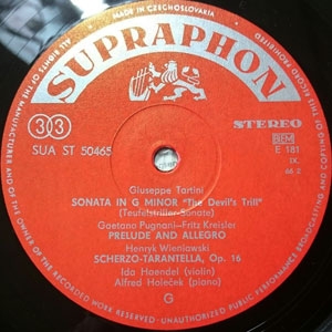 Famous Violin Compositions : Tartini - Sonata In G Minor "the Devils Trill" + Sarasate - Zigeunerweisen, Op.20...Etc