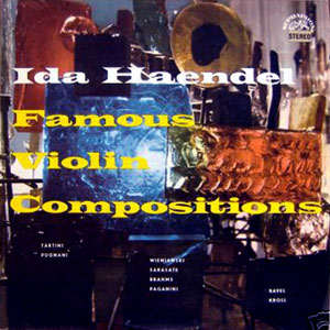 Famous Violin Compositions : Tartini - Sonata In G Minor "the Devils Trill" + Sarasate - Zigeunerweisen, Op.20...Etc