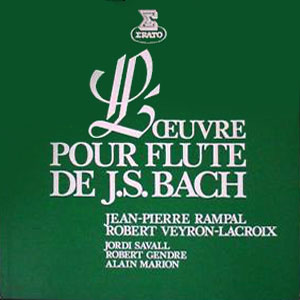 L'Oeuvre Pour Flute De J.S. Bach [3LP Set]