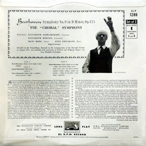 Beethoven - Symphony No.9 "Choral" [2LP Set]