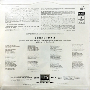 Beethoven - Symphony No.9 "Choral" [2LP Set]