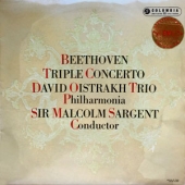 Beethoven - Triple Concerto In C Major, Op. 56 [10 Inch LP]