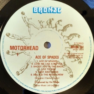 Ace Of Spades [Earliest Press Without 2406 201 Serial Number]