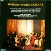 W.A. Mozart - Concerto Pour Flute Et Orchestre En Sol Majeur KV 313 + En Re Majeur KV 314 + En UT Majeur KV 315